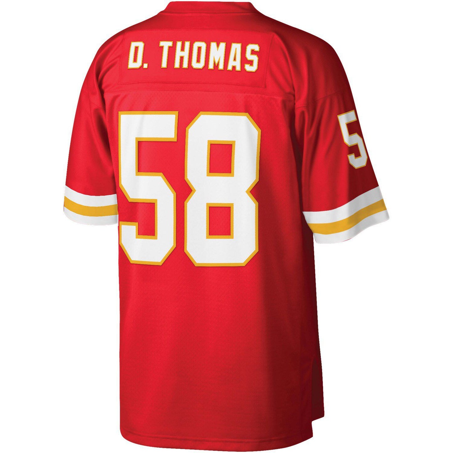 Men's Mitchell & Ness Derrick Thomas Red Kansas City Chiefs Legacy Replica Jersey