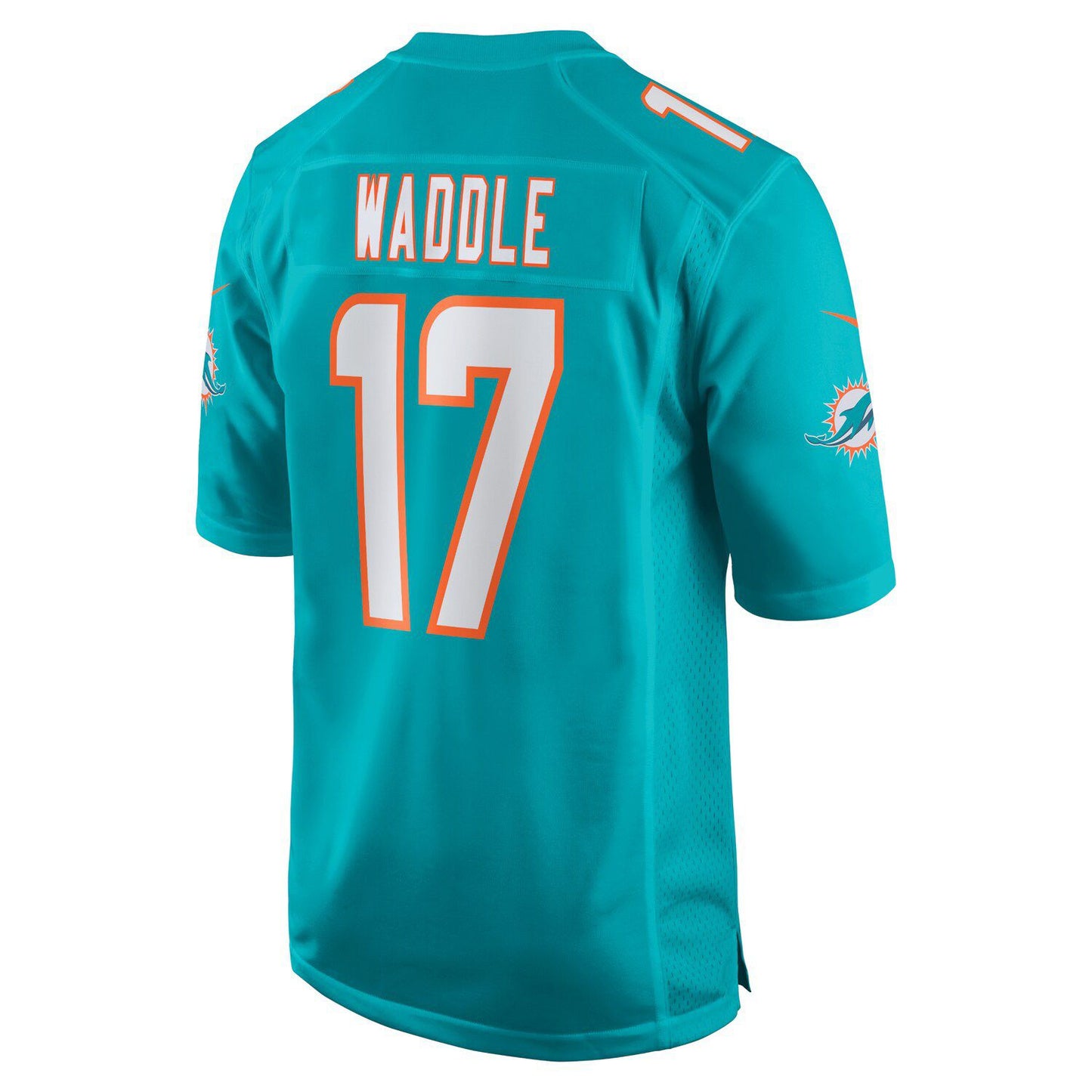 Youth Nike Jaylen Waddle Aqua Miami Dolphins Game Jersey