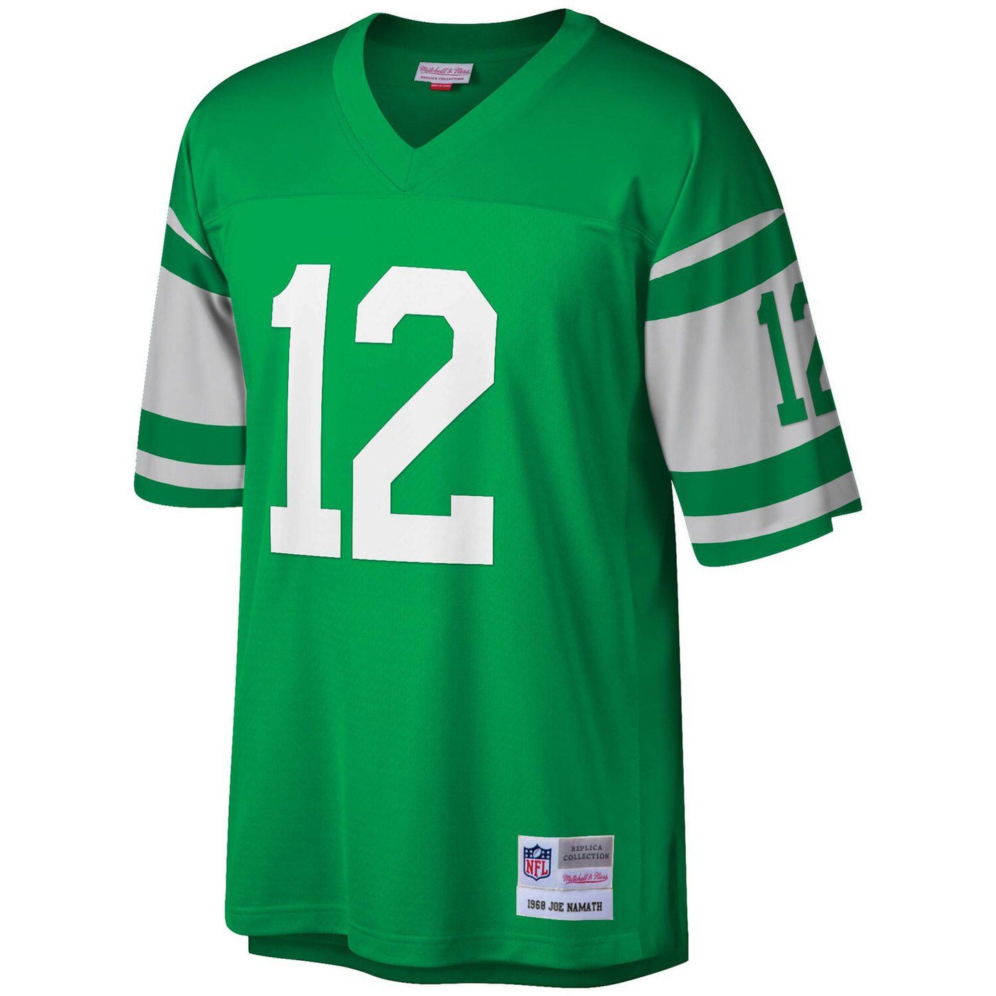 Men's Mitchell & Ness Joe Namath Kelly Green New York Jets Legacy Replica Jersey