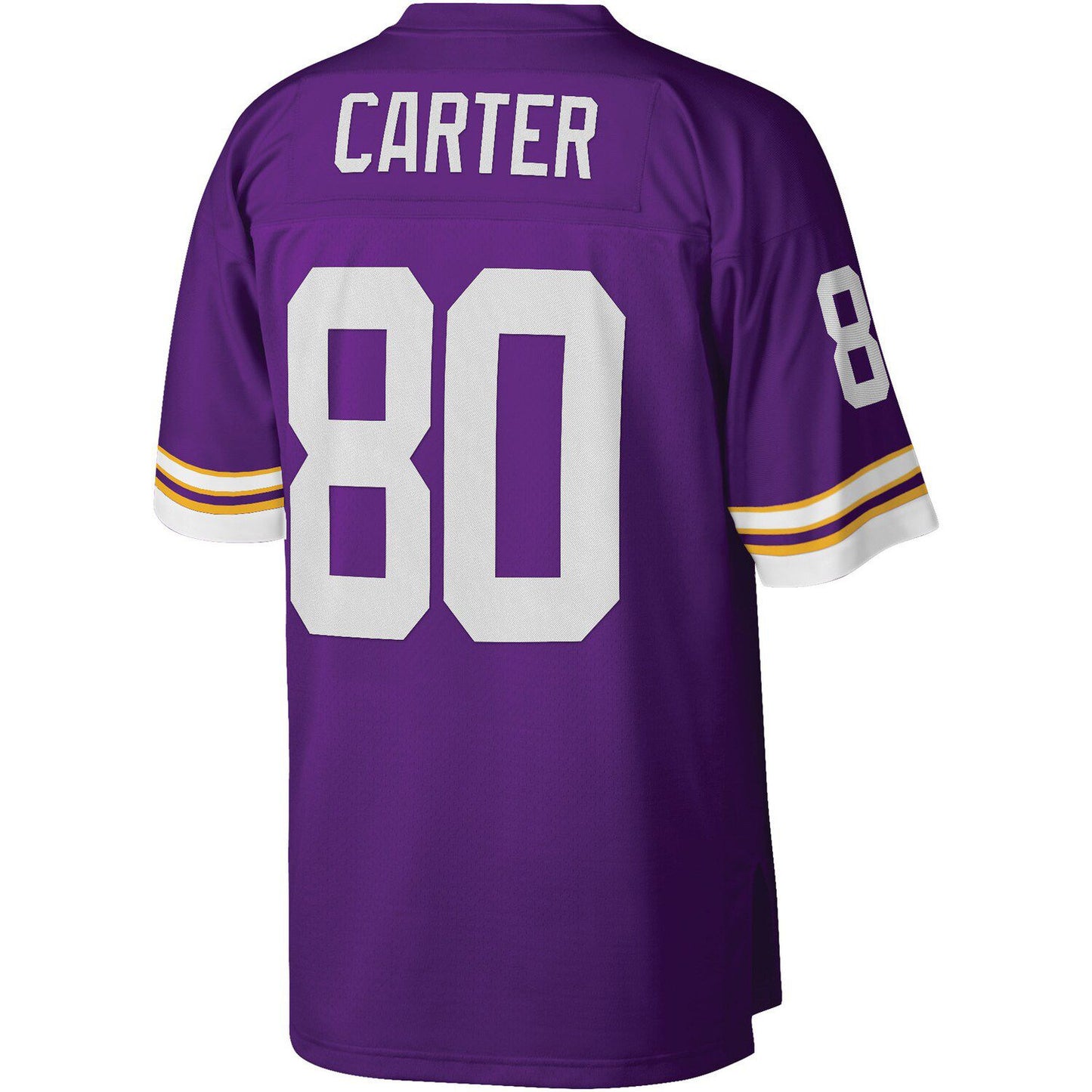 Men's Mitchell & Ness Cris Carter Purple Minnesota Vikings Legacy Replica Jersey