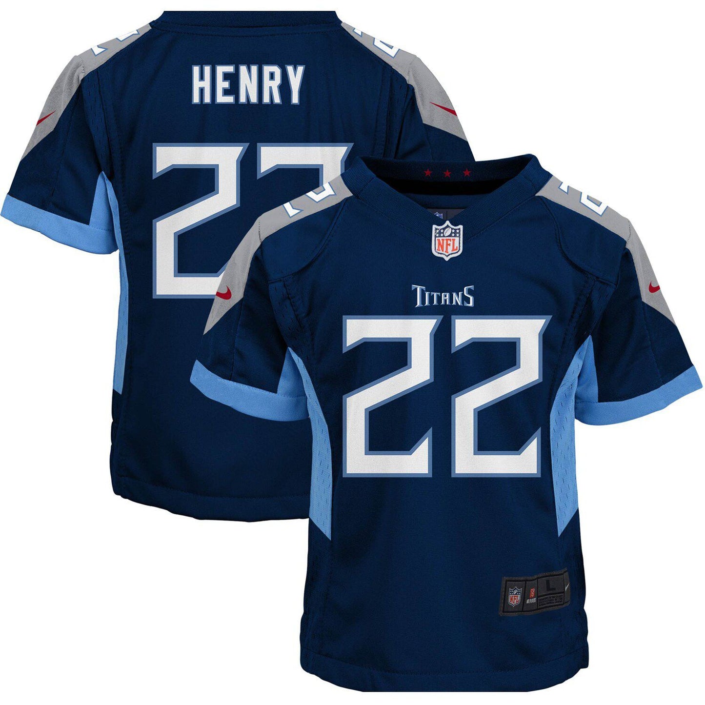 Infant Nike Derrick Henry Navy Tennessee Titans Game Jersey