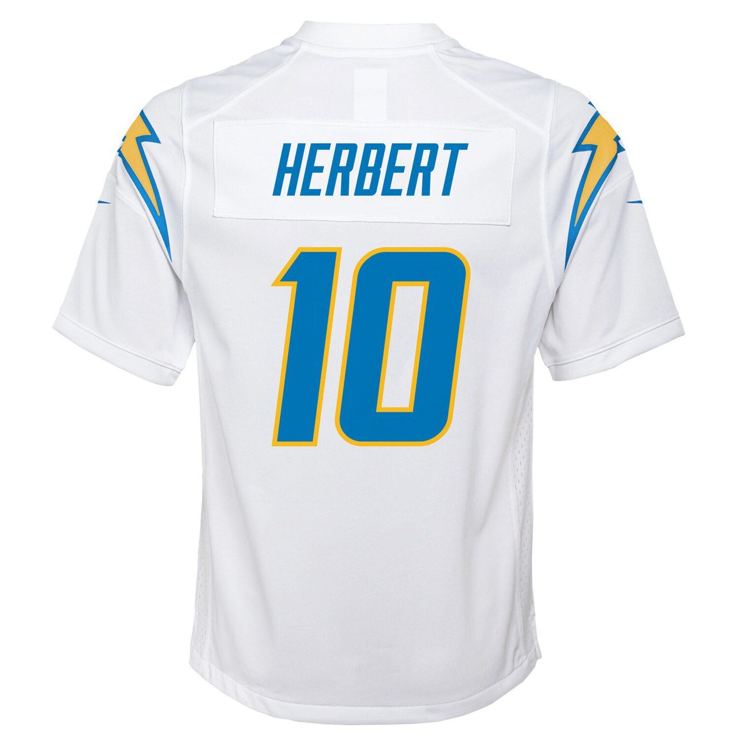 Youth Nike Justin Herbert White Los Angeles Chargers Game Jersey