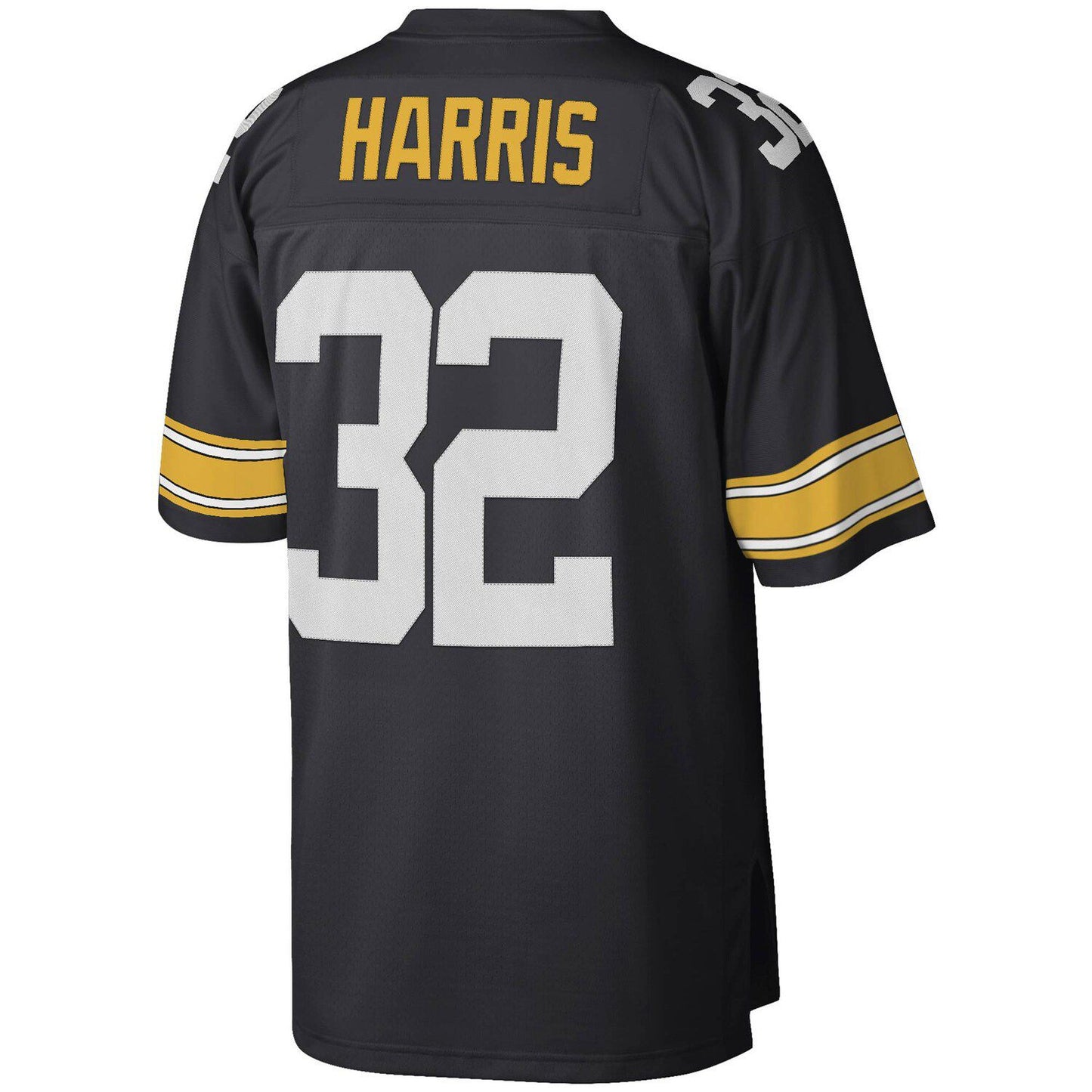 Men's Mitchell & Ness Franco Harris Black Pittsburgh Steelers Legacy Replica Jersey