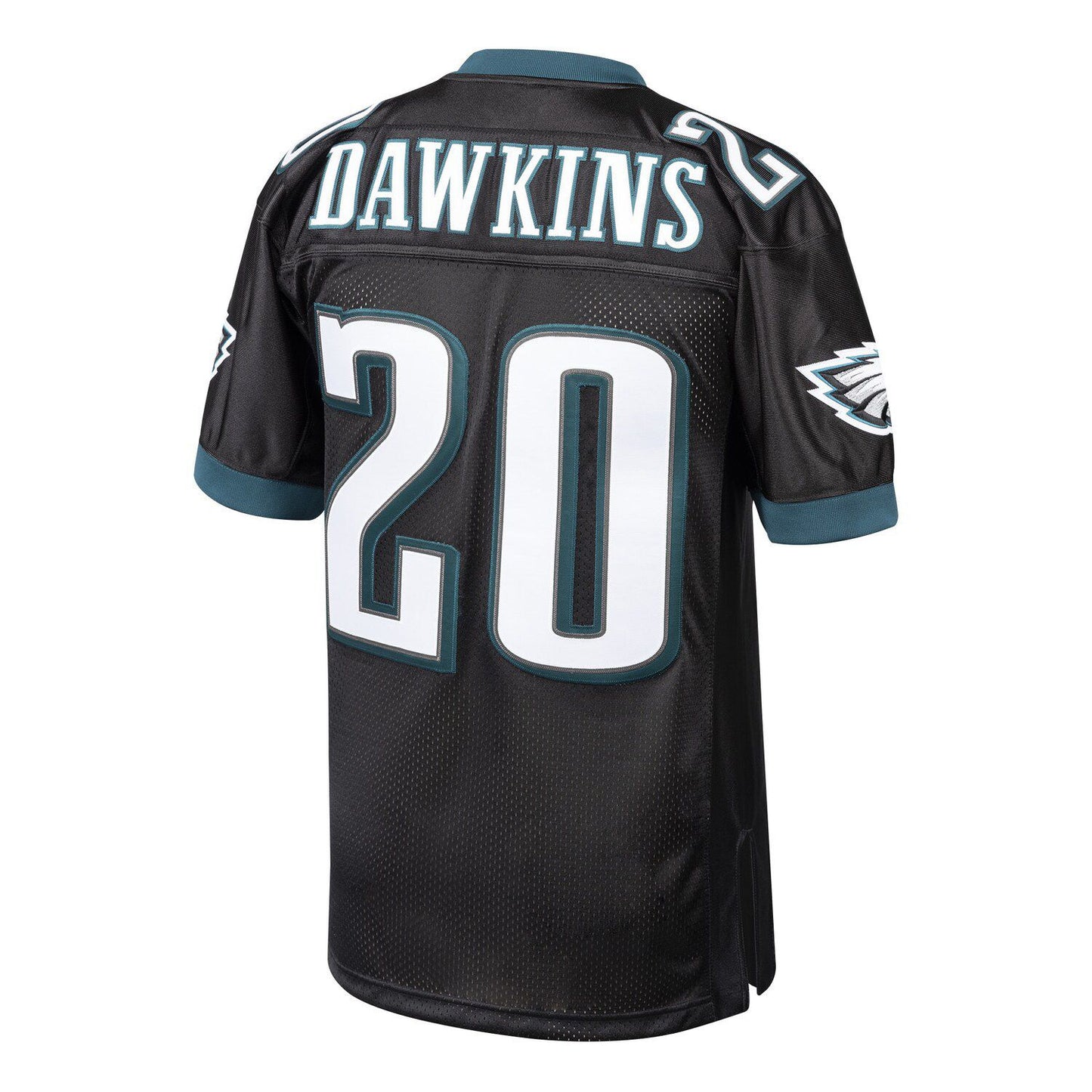 Men's Mitchell & Ness Brian Dawkins Black Philadelphia Eagles 2003 Authentic Throwback Retired Player Jersey