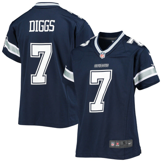 Youth Nike Trevon Diggs Navy Dallas Cowboys Game Jersey