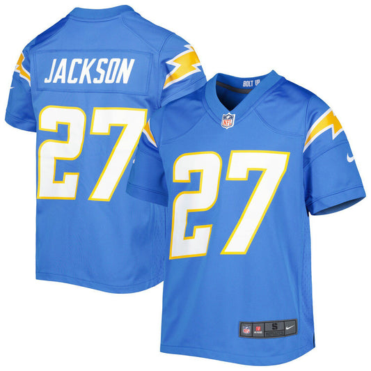 Youth Nike JC Jackson Powder Blue Los Angeles Chargers Game Jersey