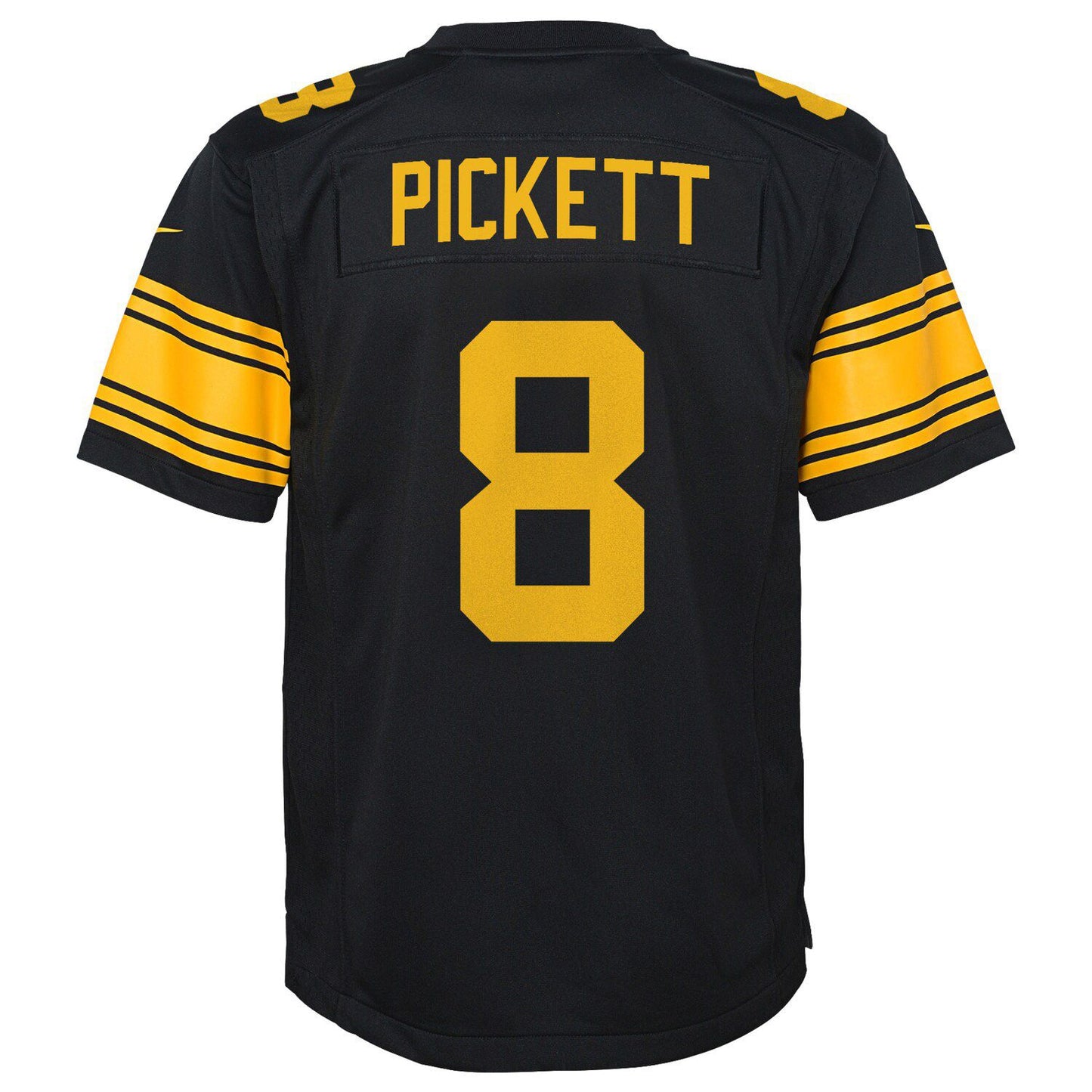 Youth Nike Kenny Pickett Black Pittsburgh Steelers Game Jersey