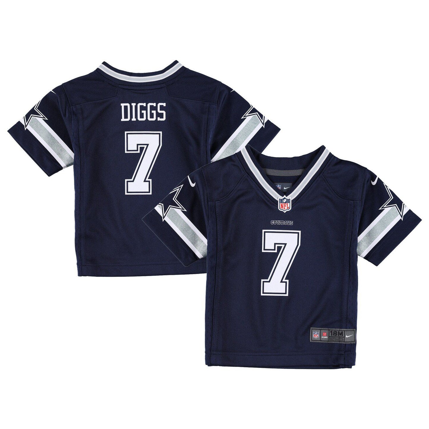 Infant Nike Trevon Diggs Navy Dallas Cowboys Game Jersey