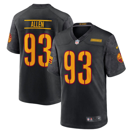 Youth Nike Jonathan Allen Black Washington Commanders Alternate Game Jersey