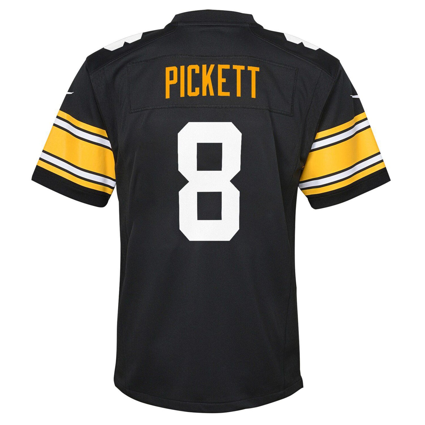 Youth Nike Kenny Pickett Black Pittsburgh Steelers Game Jersey