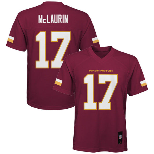 Youth Terry McLaurin Burgundy Washington Football Team Team Replica Player Jersey