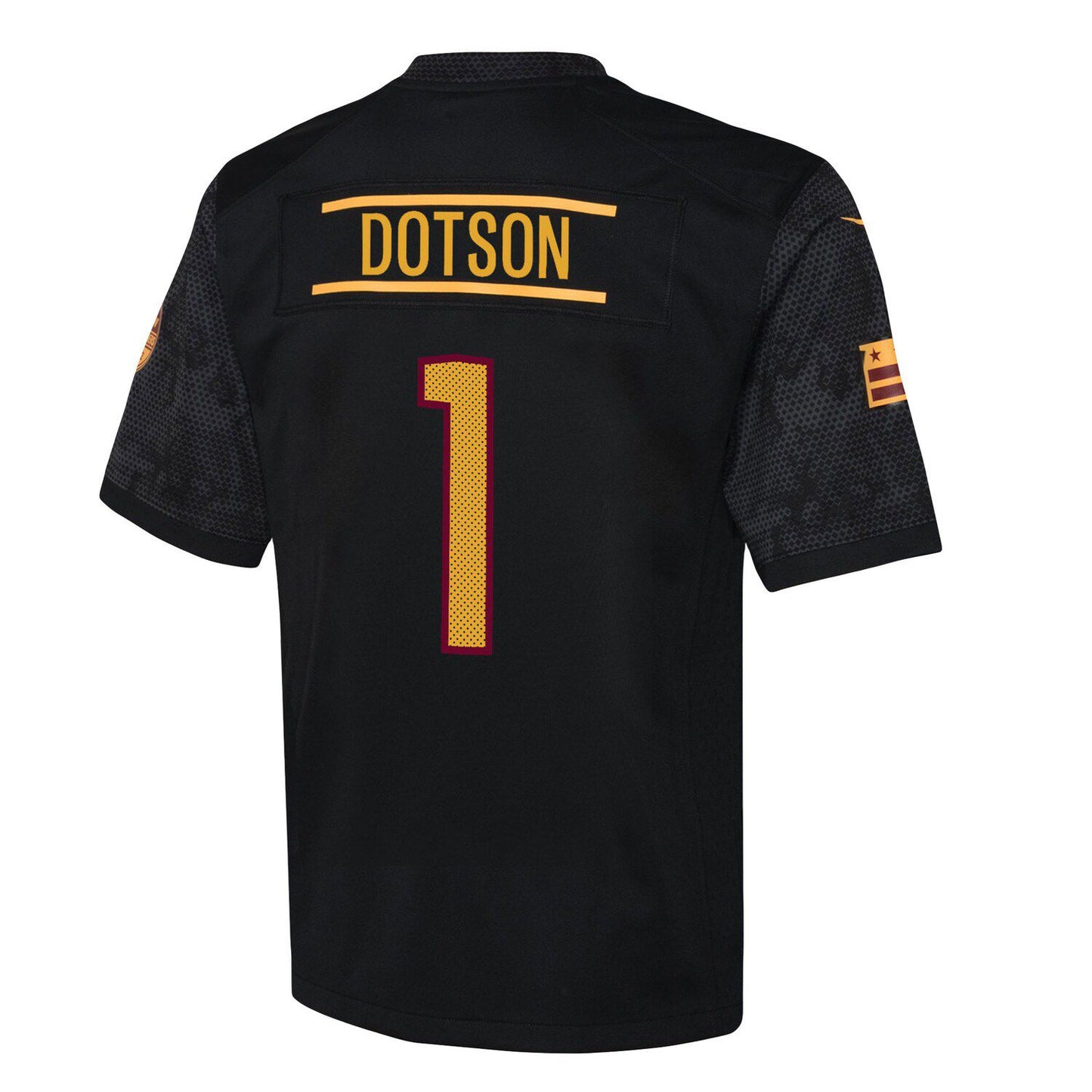 Youth Nike Jahan Dotson Black Washington Commanders Game Jersey