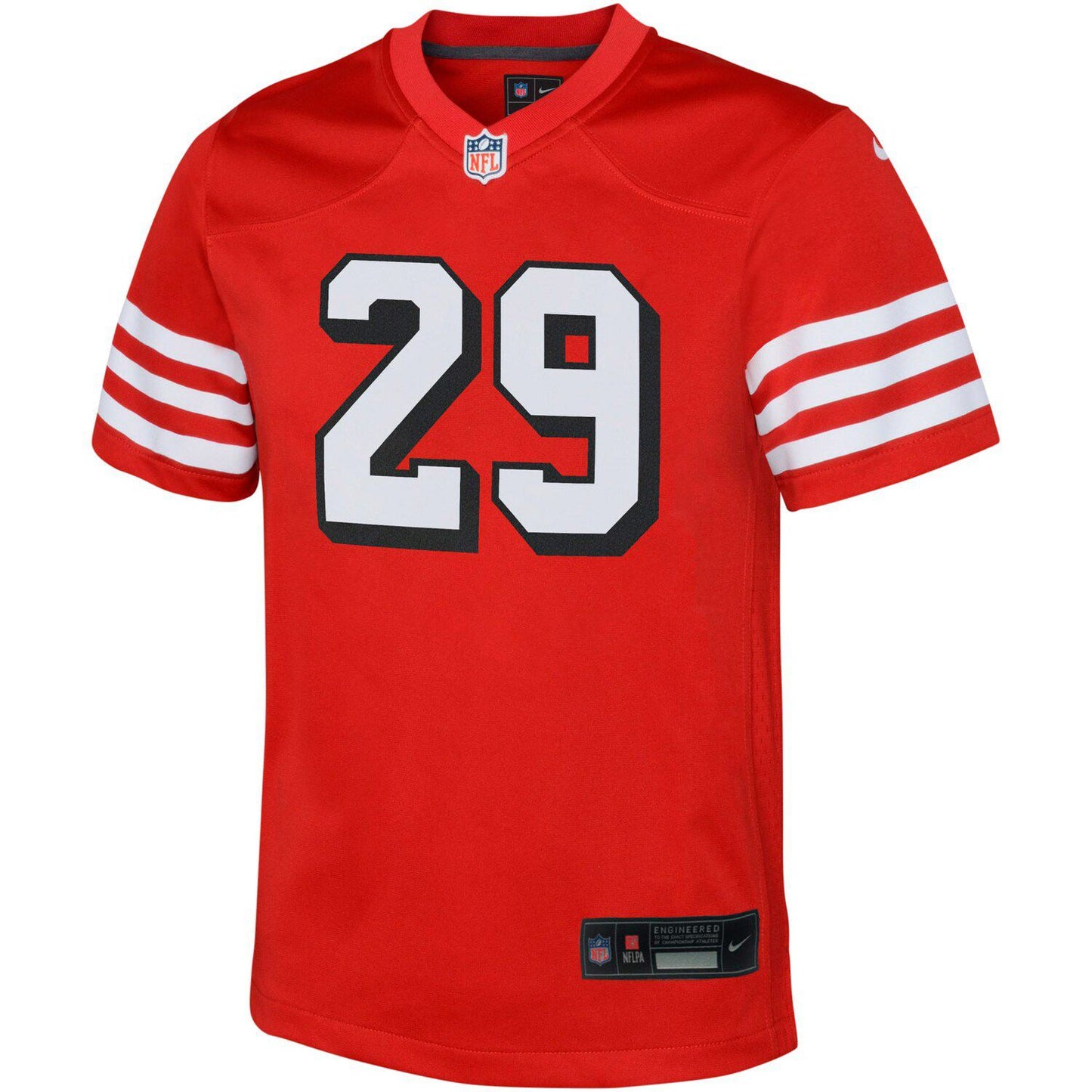 Youth Nike Talanoa Hufanga Scarlet San Francisco 49ers Game Jersey