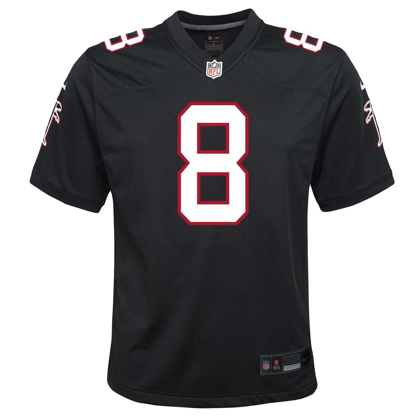 Youth Nike Kyle Pitts Black Atlanta Falcons Game Jersey