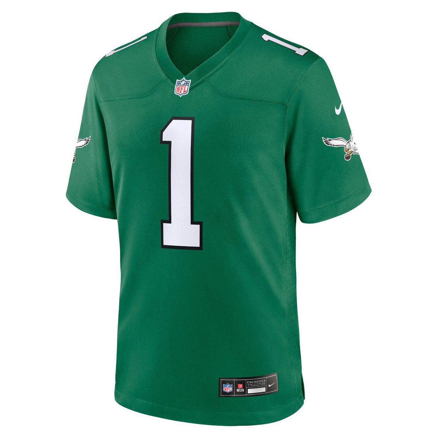 Youth Nike Jalen Hurts Kelly Green Philadelphia Eagles Game Jersey