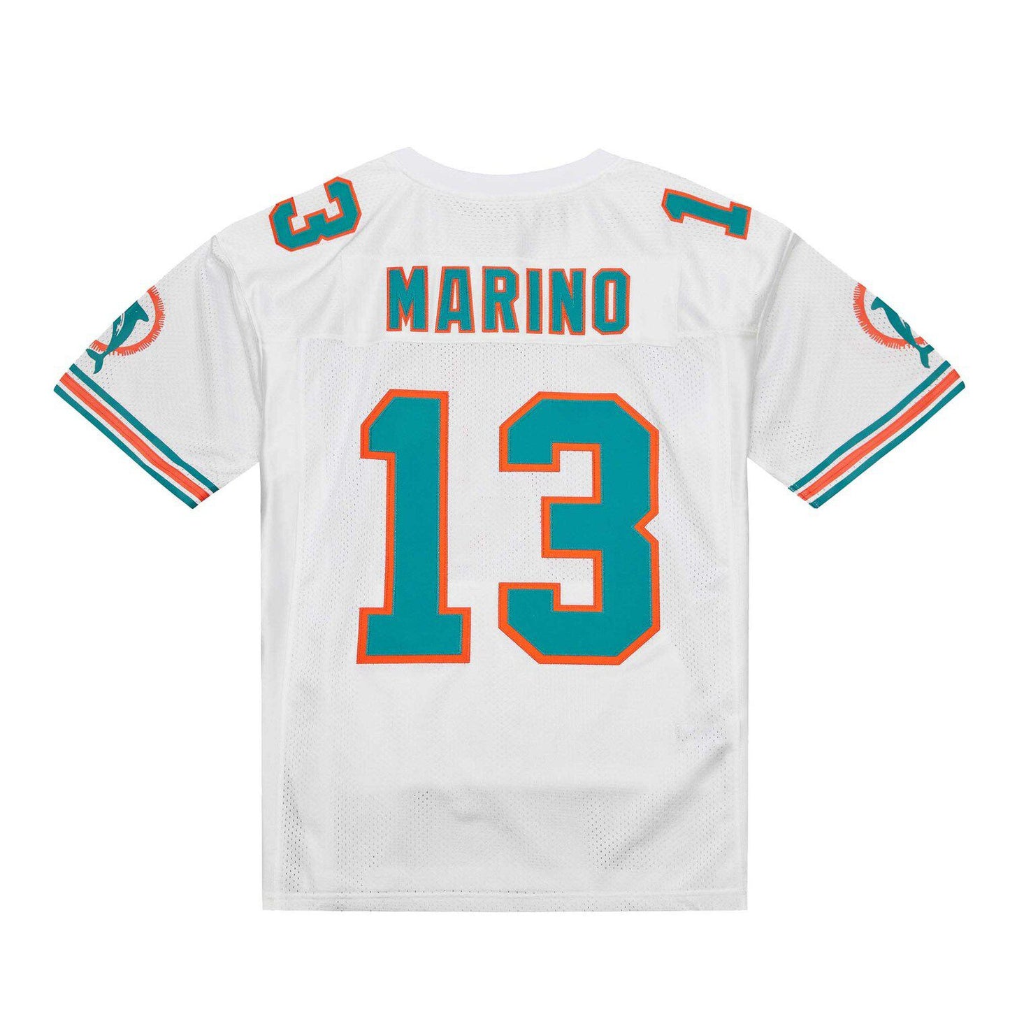 Men's Mitchell & Ness Dan Marino White Miami Dolphins 2004 Authentic Throwback Retired Player Jersey