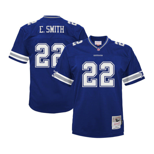 Men's Mitchell & Ness Emmitt Smith Navy Dallas Cowboys Big & Tall 1996 Legacy Retired Player Jersey