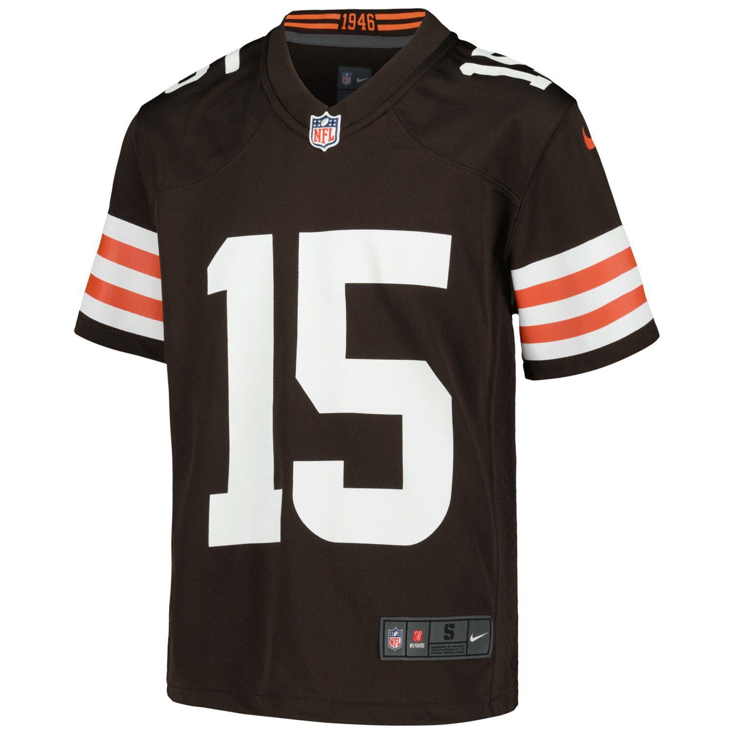 Youth Nike Joe Flacco Brown Cleveland Browns Game Jersey